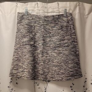 LOFT Multicolor Tweed Skirt